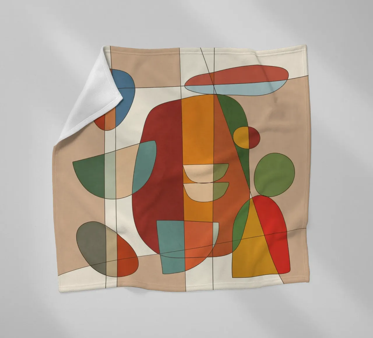 Modern Abstract Art 12 coperta in pile da cityart