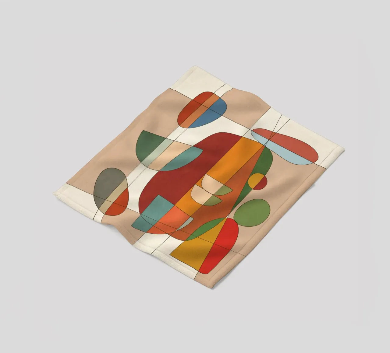 Modern Abstract Art 12 coperta in pile da cityart