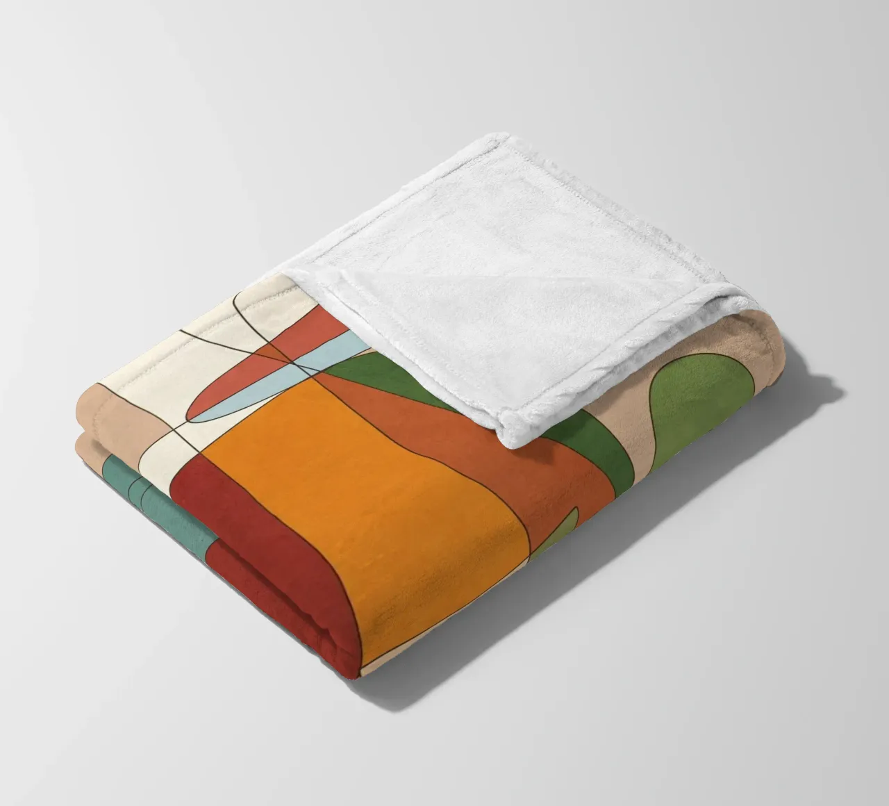 Modern Abstract Art 12 coperta in pile da cityart