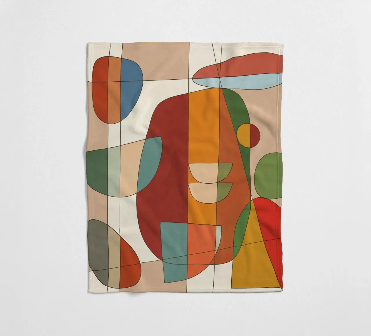 Modern Abstract Art 12 coperta in pile da cityart