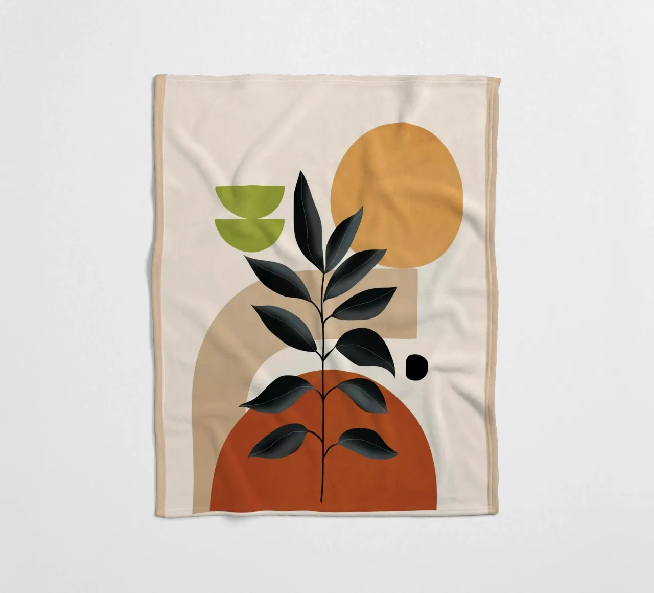 Soft Shapes 11 coperta in pile da cityart