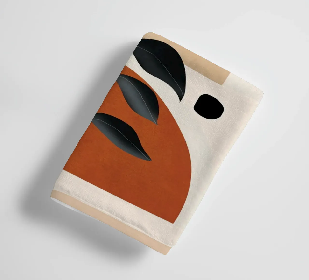 Soft Shapes 11 towel by cityart