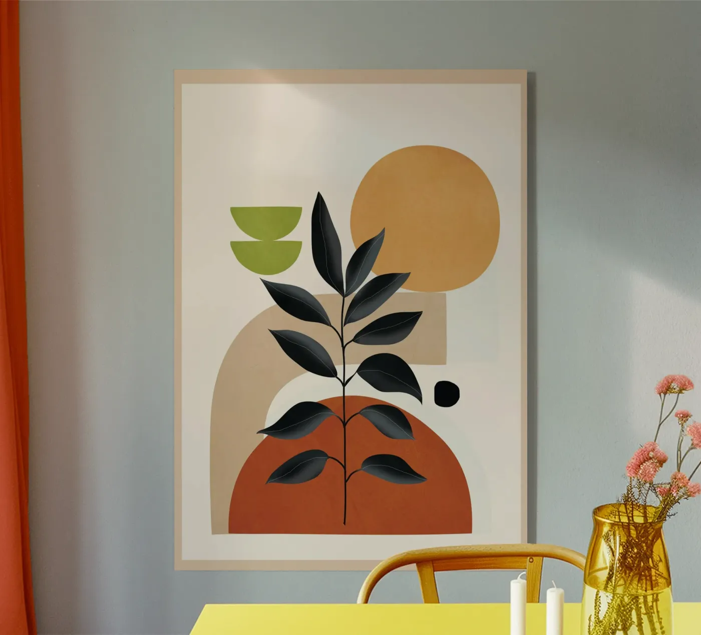 Soft Shapes 11 Acryl-Glas von cityart