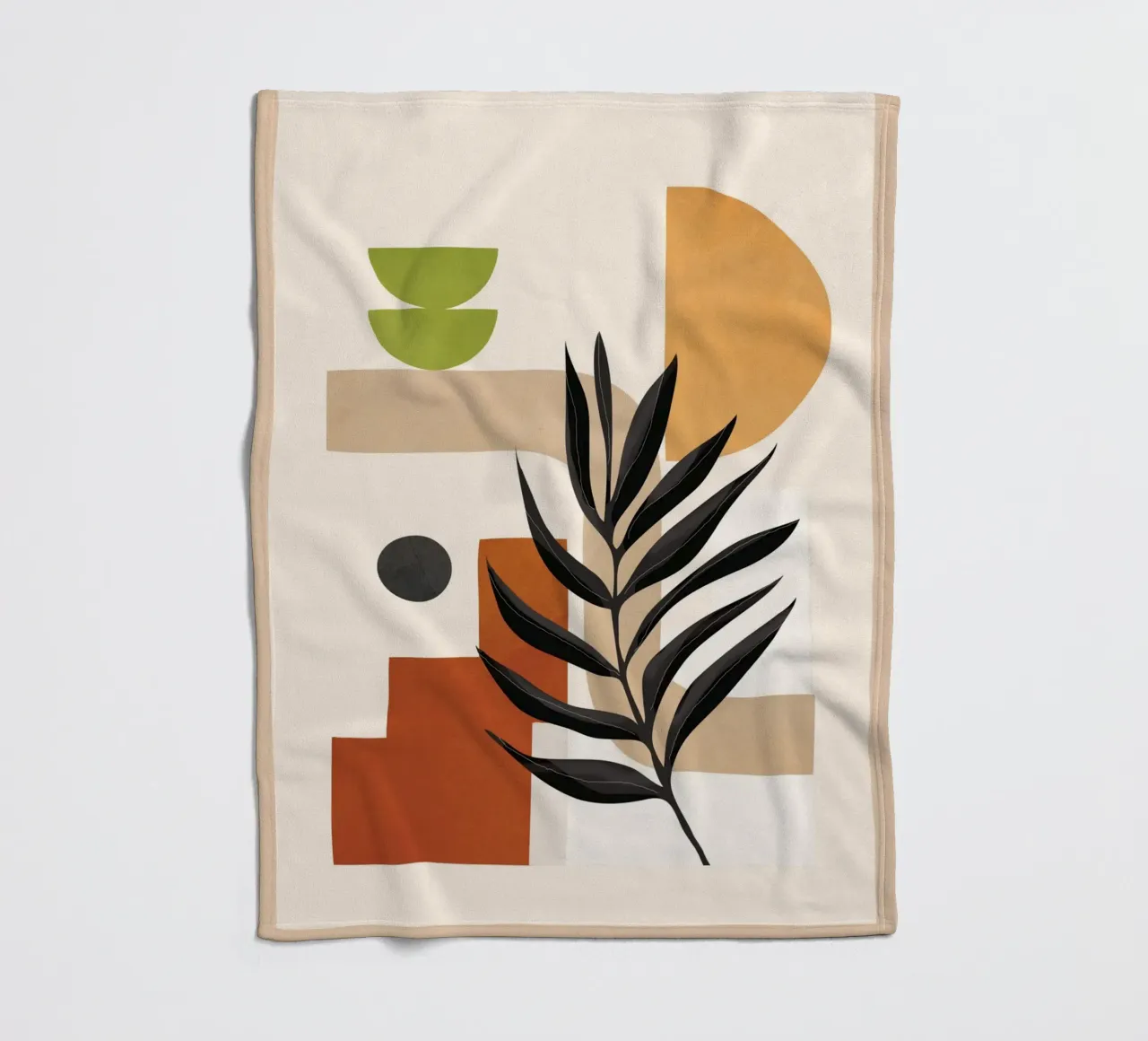 Soft Shapes 12 coperta in pile da cityart