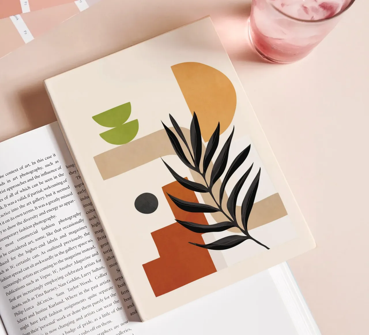 Soft Shapes 12 notebook by cityart