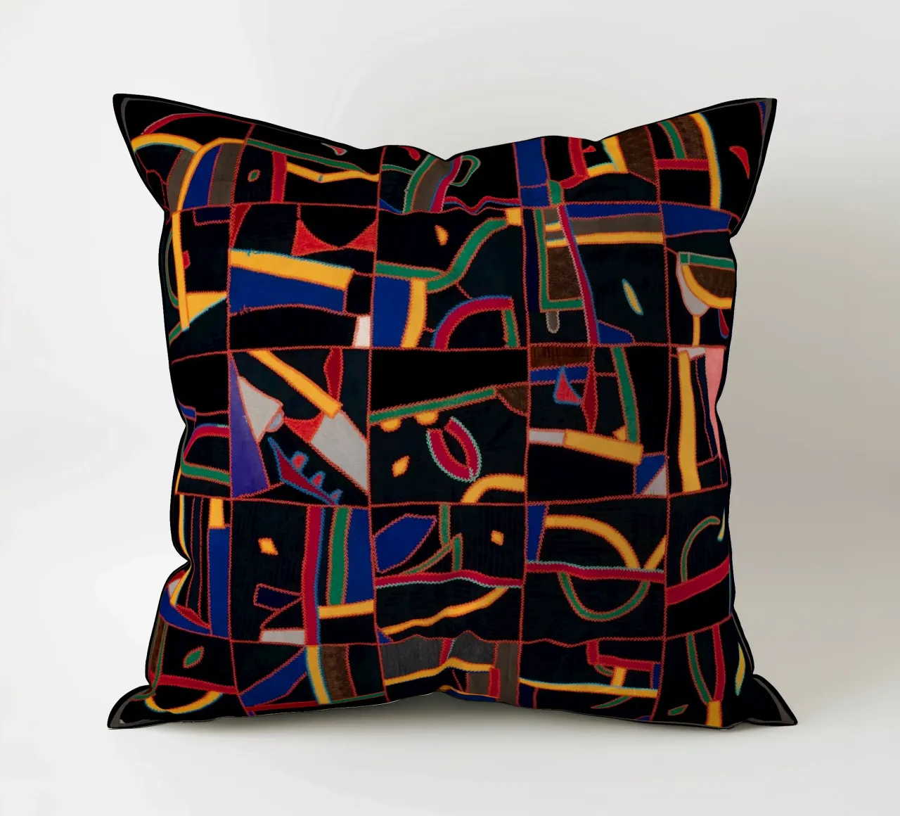 Bedcover Entitled "Wool-Drawings" cuscino da vintageshop