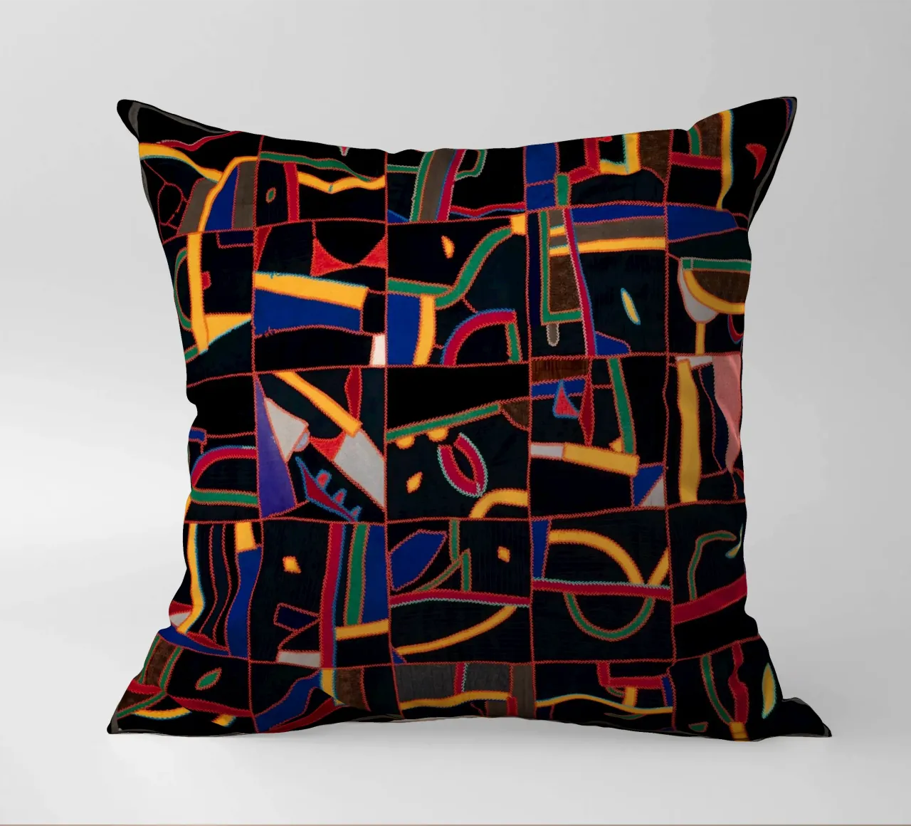 Bedcover Entitled "Wool-Drawings" cuscino da vintageshop