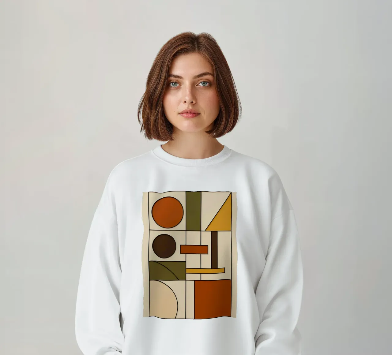 Bauhaus astratto di metà secolo felpa da ARTOMATIC