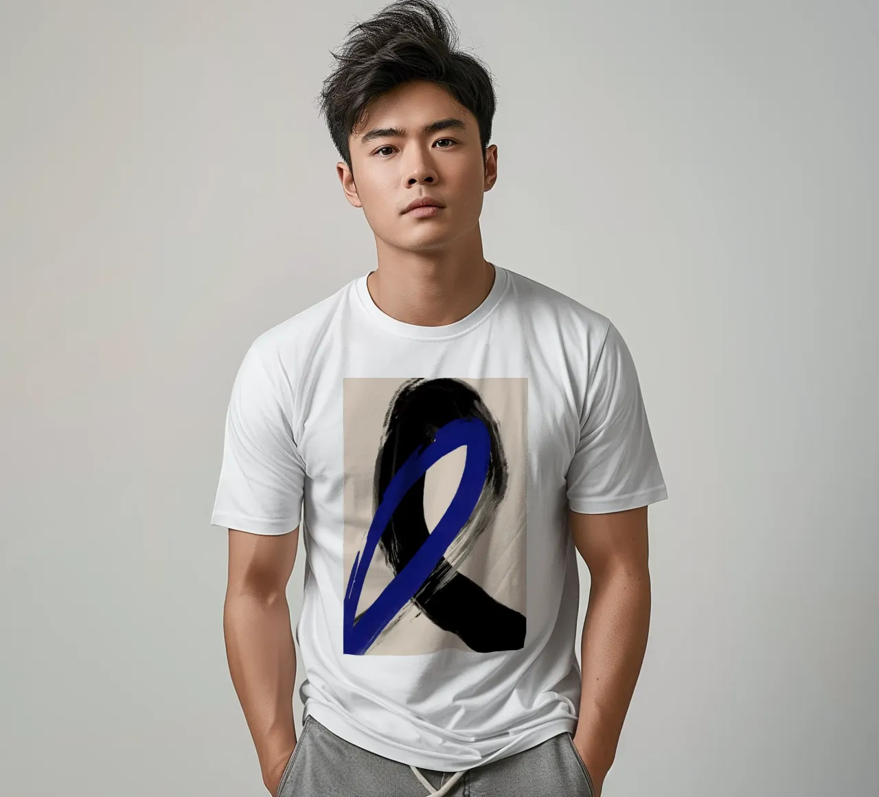 Black And Blue No 3 t-shirt da treechild