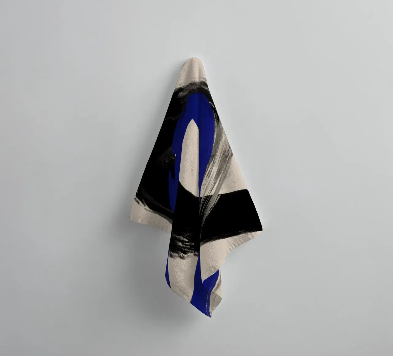 Black And Blue No 3 asciugamano da bagno da treechild