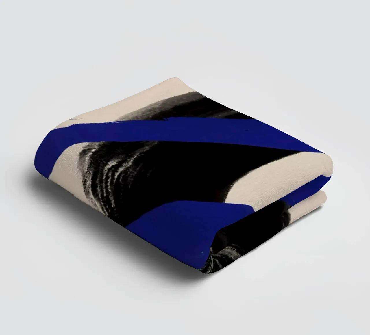 Black And Blue No 3 asciugamano da bagno da treechild