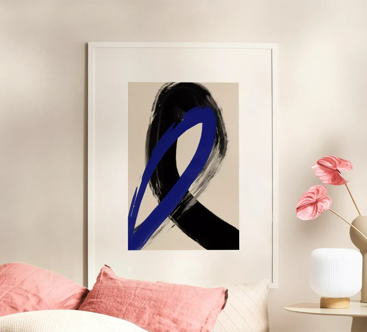 Black And Blue No 3 carta hahnemühle da treechild