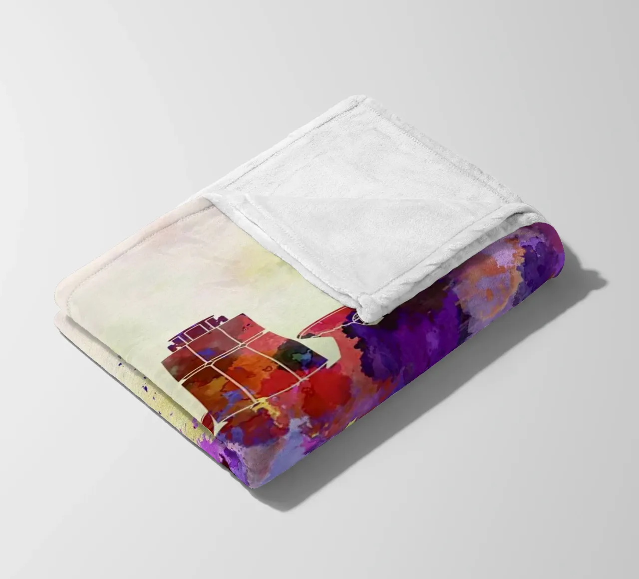 Lo skyline di Monaco coperta in pile da 🎁 NOBELART
