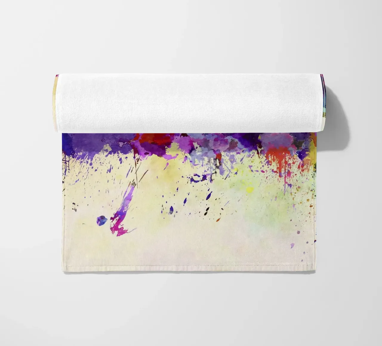 Lo skyline di Monaco telo mare da 🎁 NOBELART