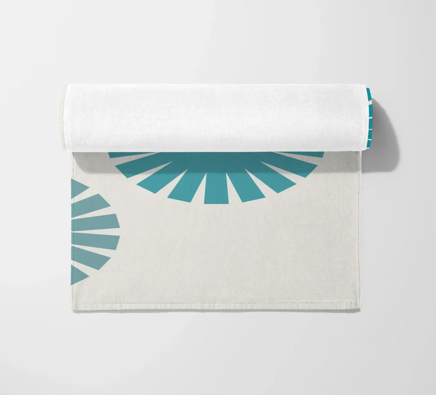 Alba blu telo mare da Rose Beck Art