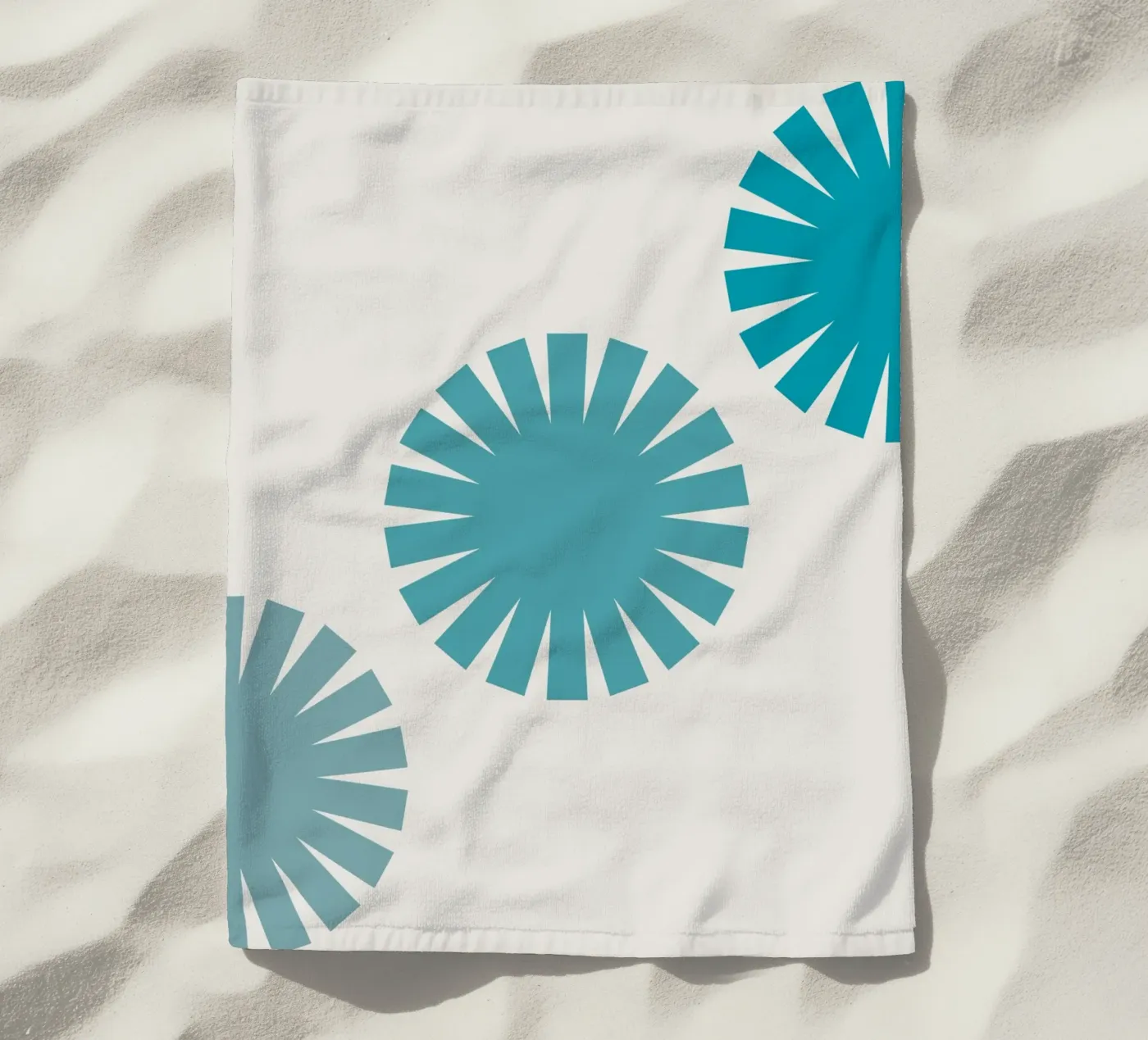 Alba blu telo mare da Rose Beck Art