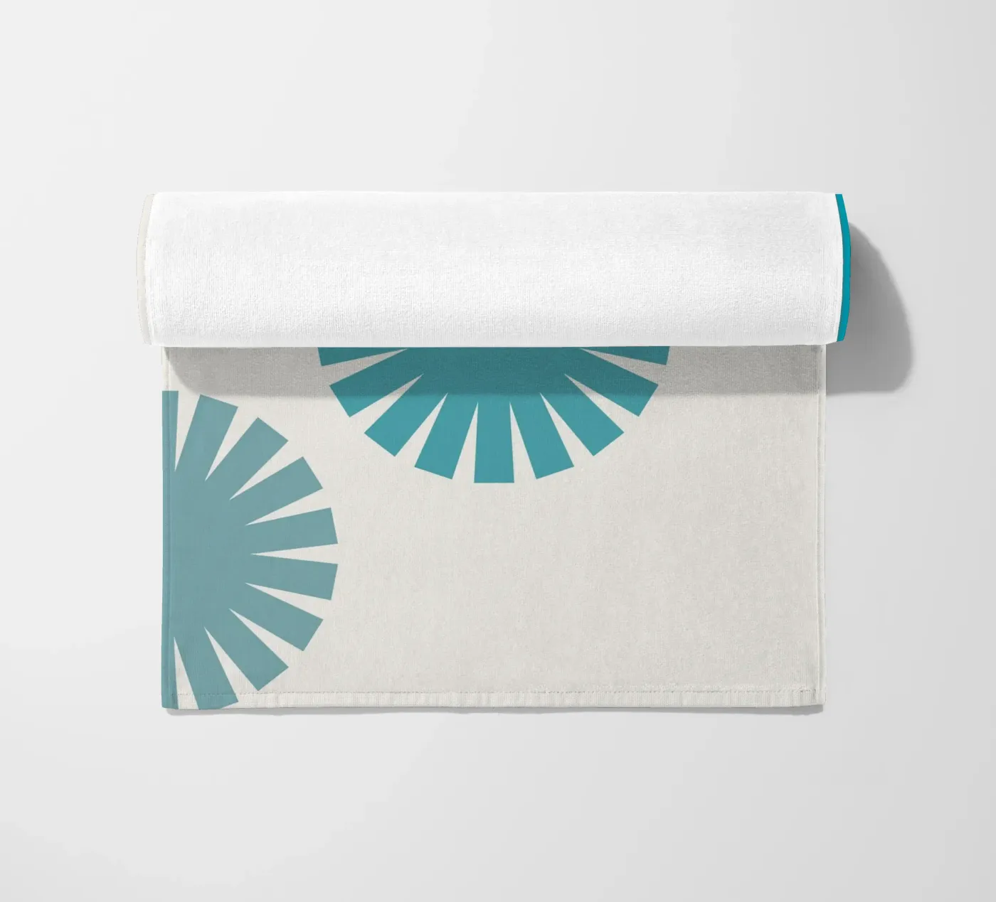 Alba blu telo mare da Rose Beck Art