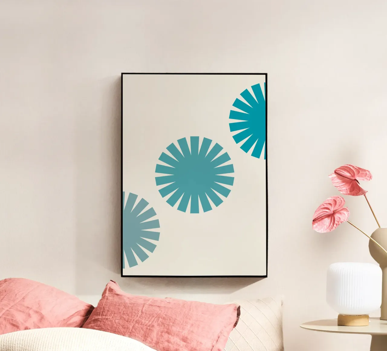 Alba blu plexiglass da Rose Beck Art