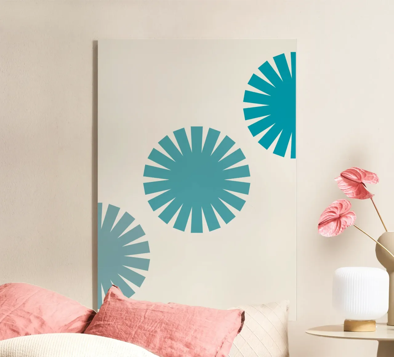 Alba blu plexiglass da Rose Beck Art