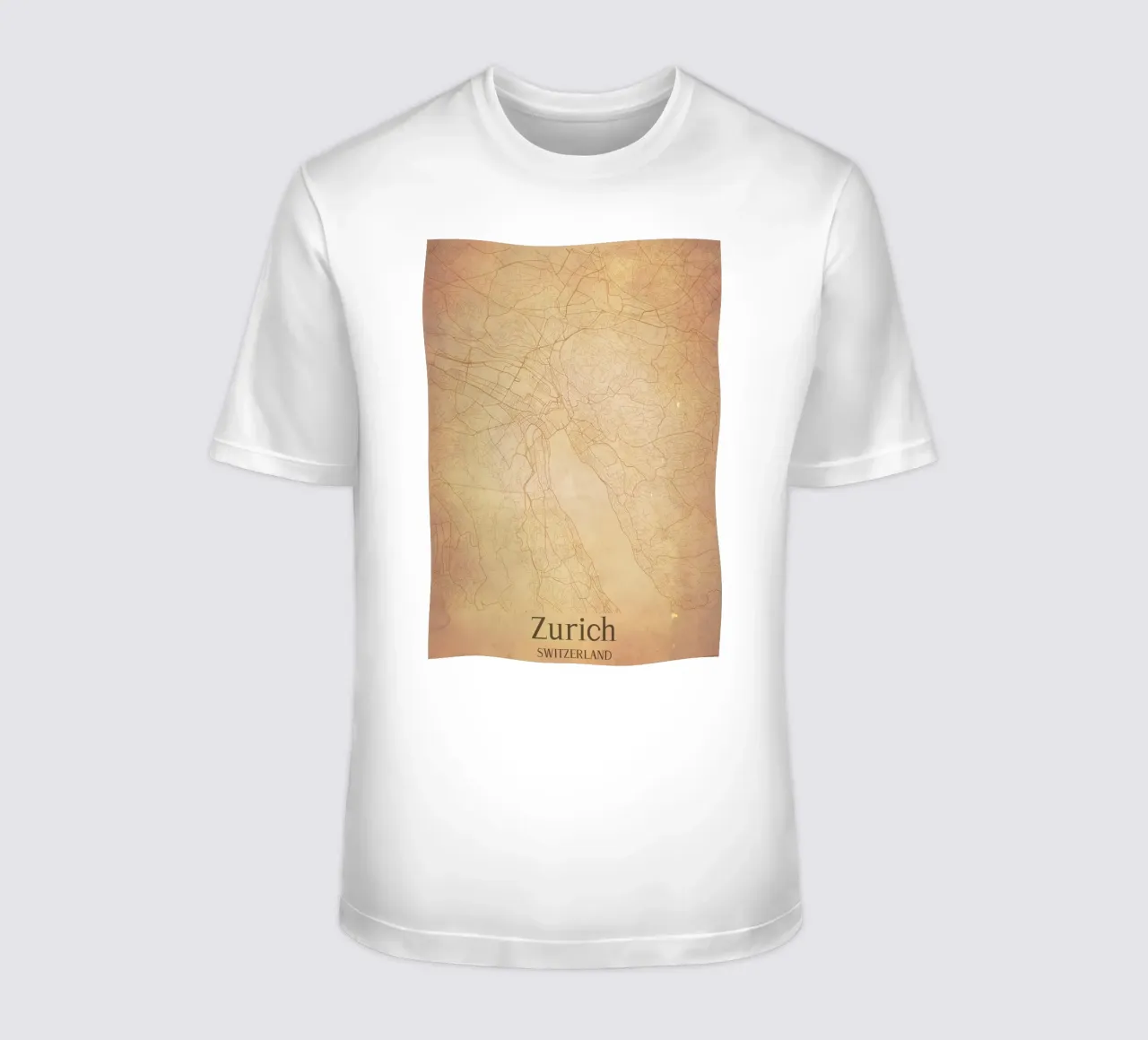Zurich SWITZERLAND t-shirt da WorldPrint