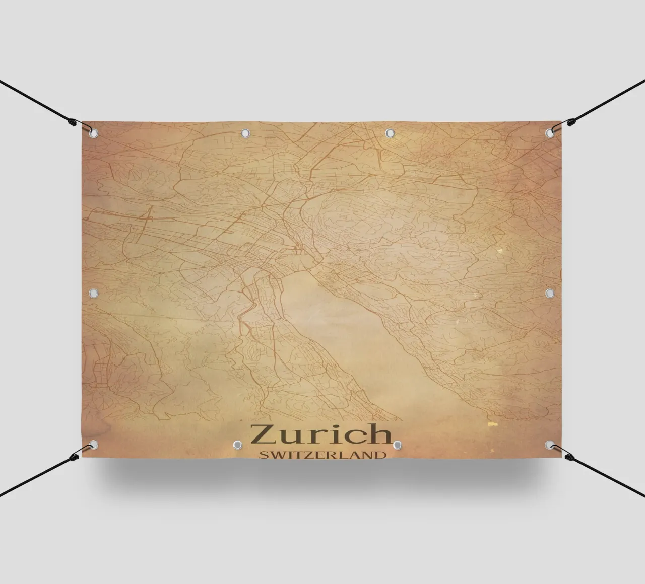 Zurich SWITZERLAND telo in pvc da WorldPrint