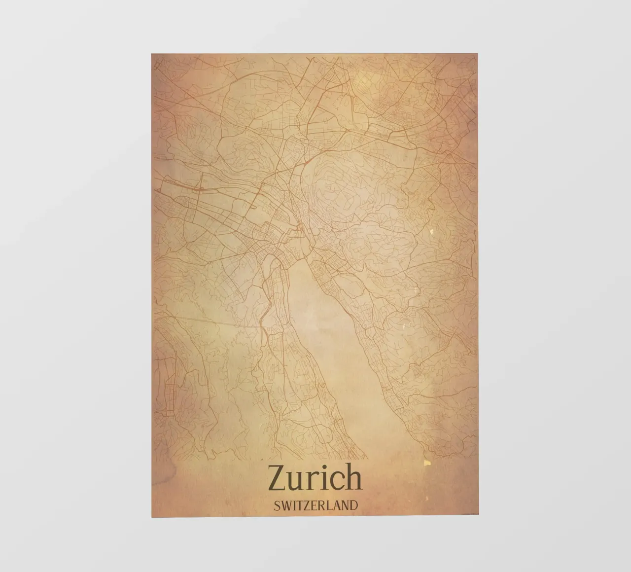 Zurich SWITZERLAND telo in pvc da WorldPrint