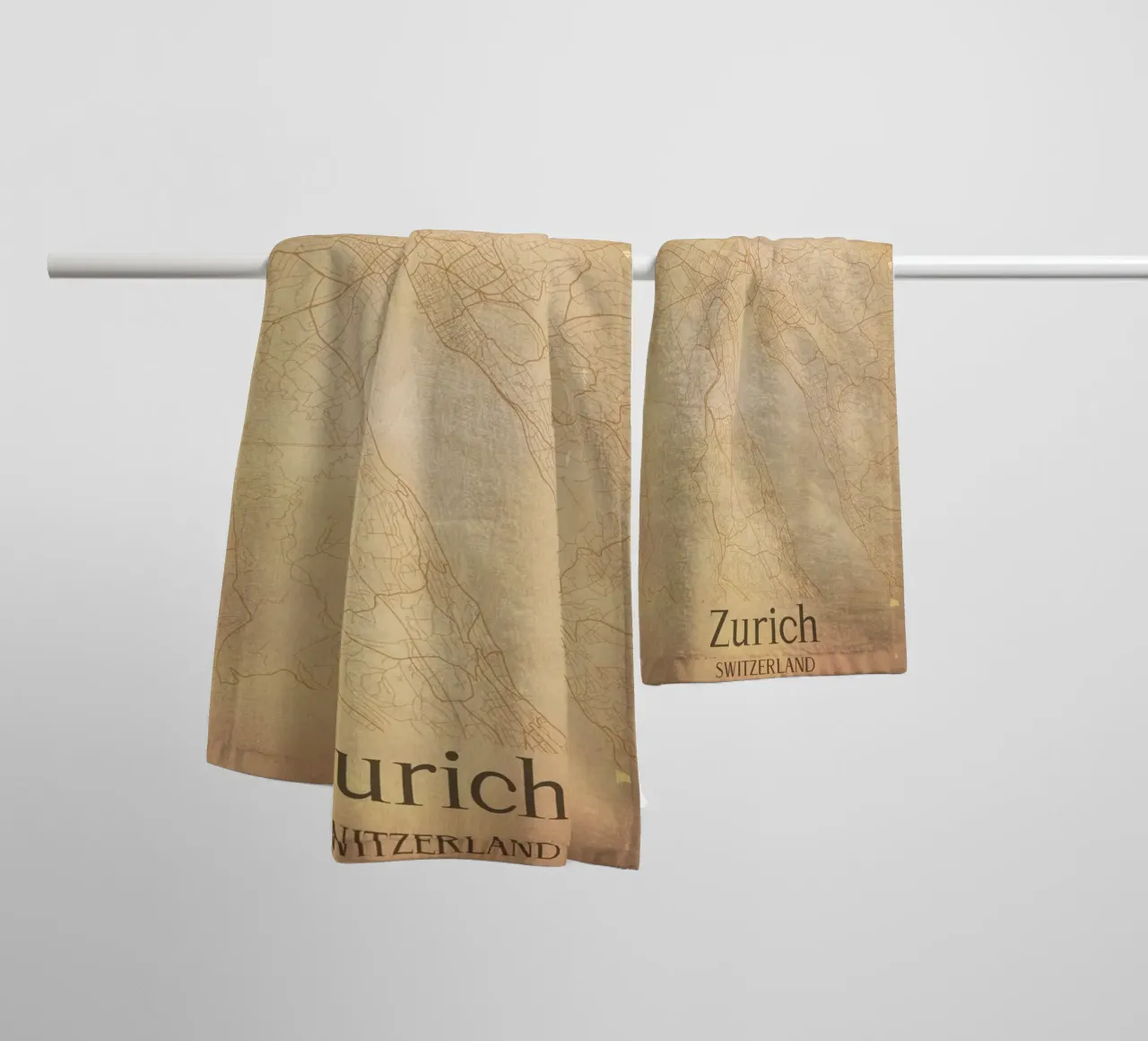 Zurich SWITZERLAND asciugamano da bagno da WorldPrint