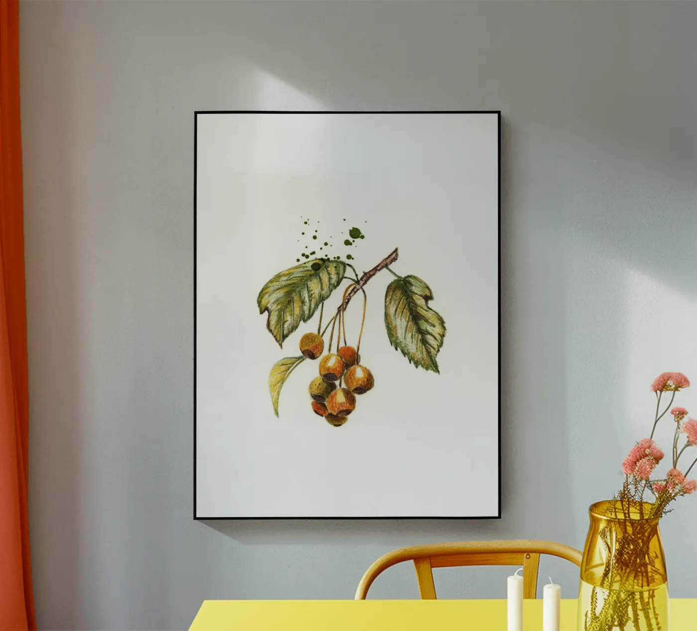 Feuerdorn acryl van Nathys_illustration