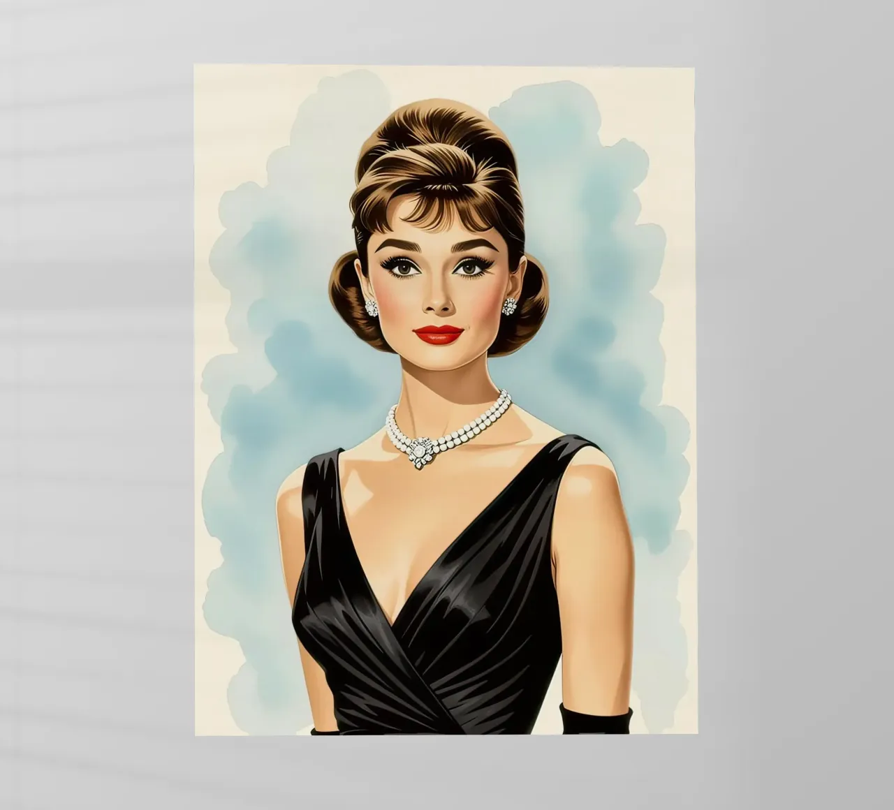 Audrey Hepburn pellicola backlit da 🎁 NOBELART