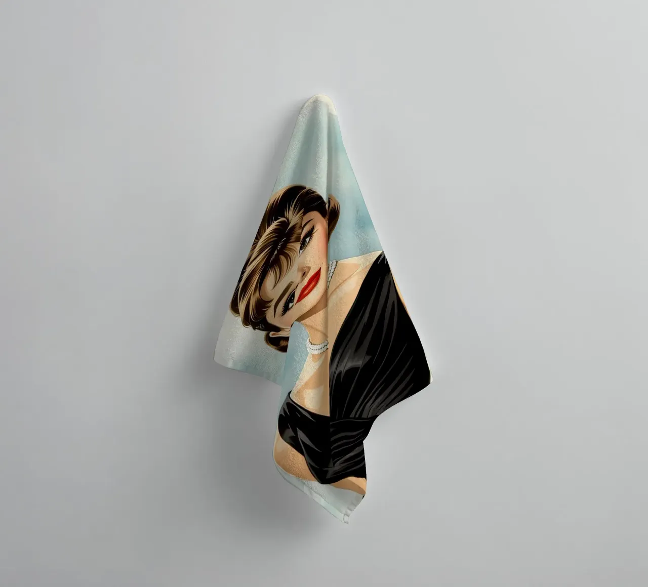 Audrey Hepburn asciugamano da bagno da 🎁 NOBELART