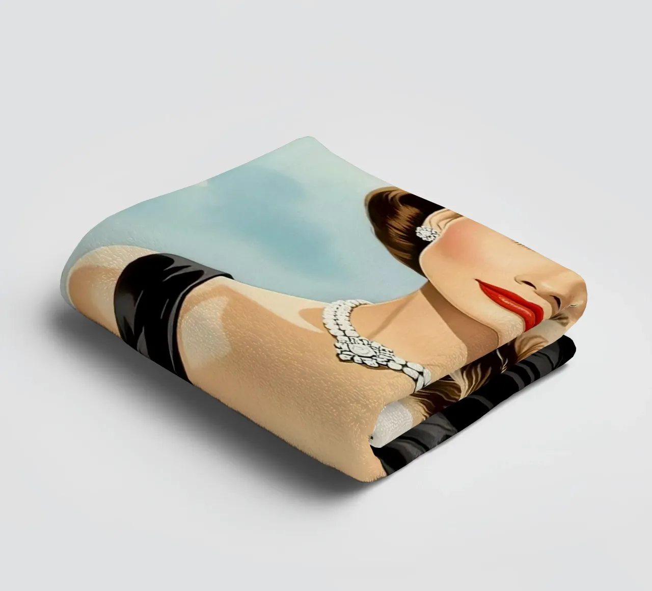 Audrey Hepburn asciugamano da bagno da 🎁 NOBELART