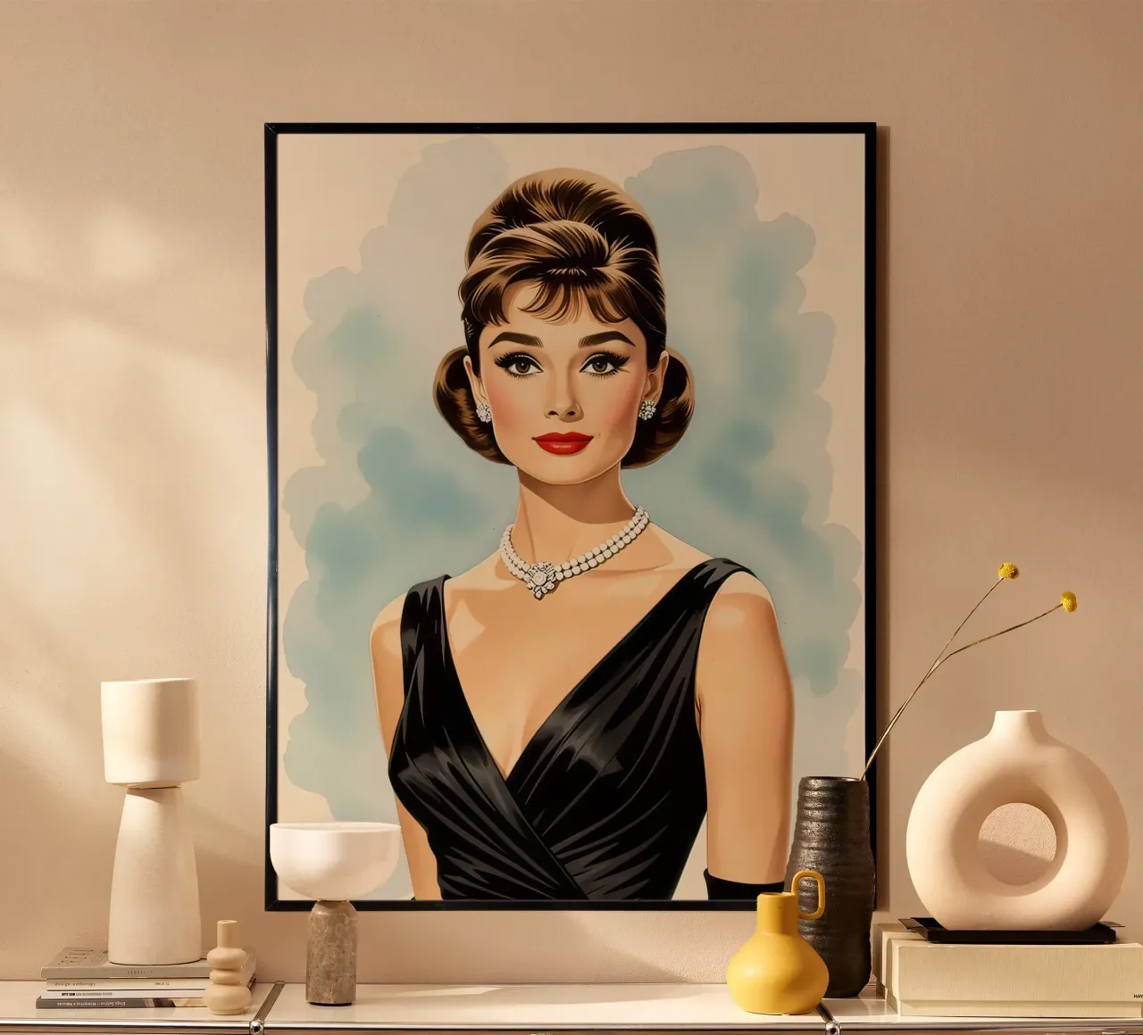 Audrey Hepburn carta hahnemühle da 🎁 NOBELART