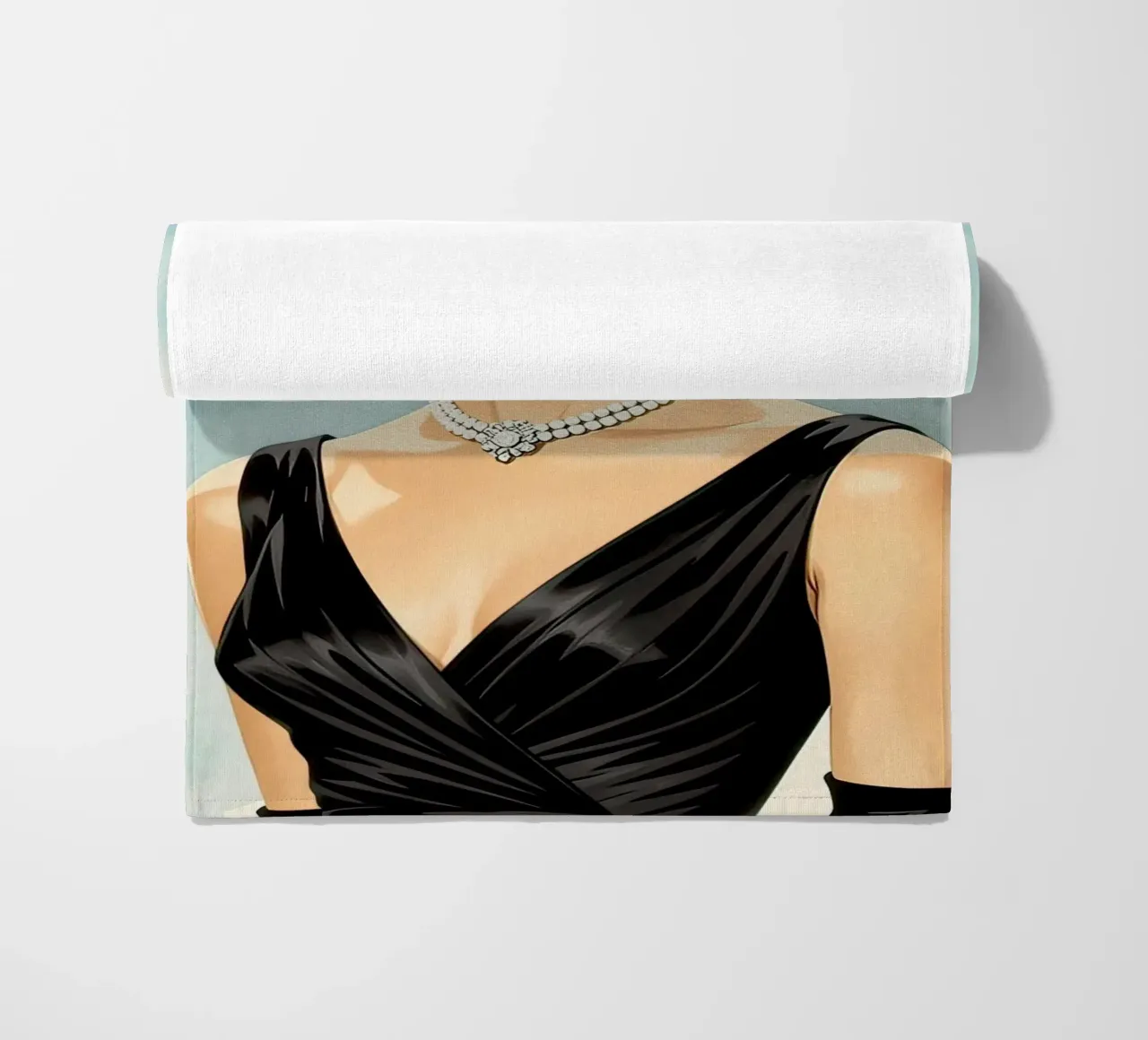 Audrey Hepburn telo mare da 🎁 NOBELART