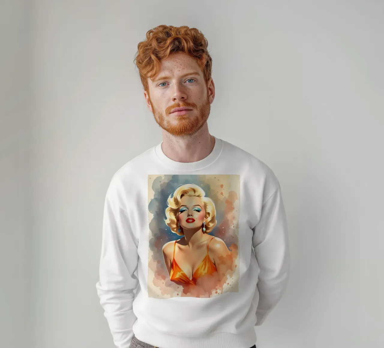 Marilyn Monroe felpa da 🎁 NOBELART