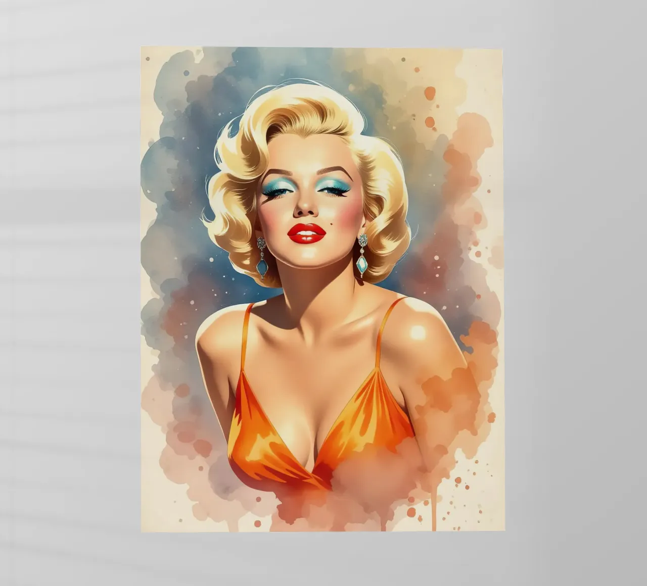 Marilyn Monroe pellicola backlit da 🎁 NOBELART