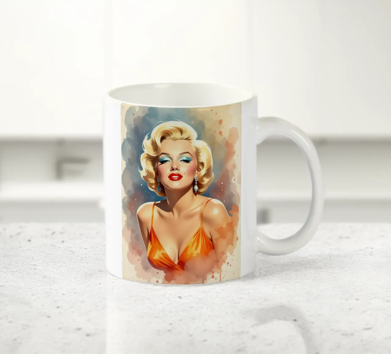 Marilyn Monroe tazza in ceramica da 🎁 NOBELART