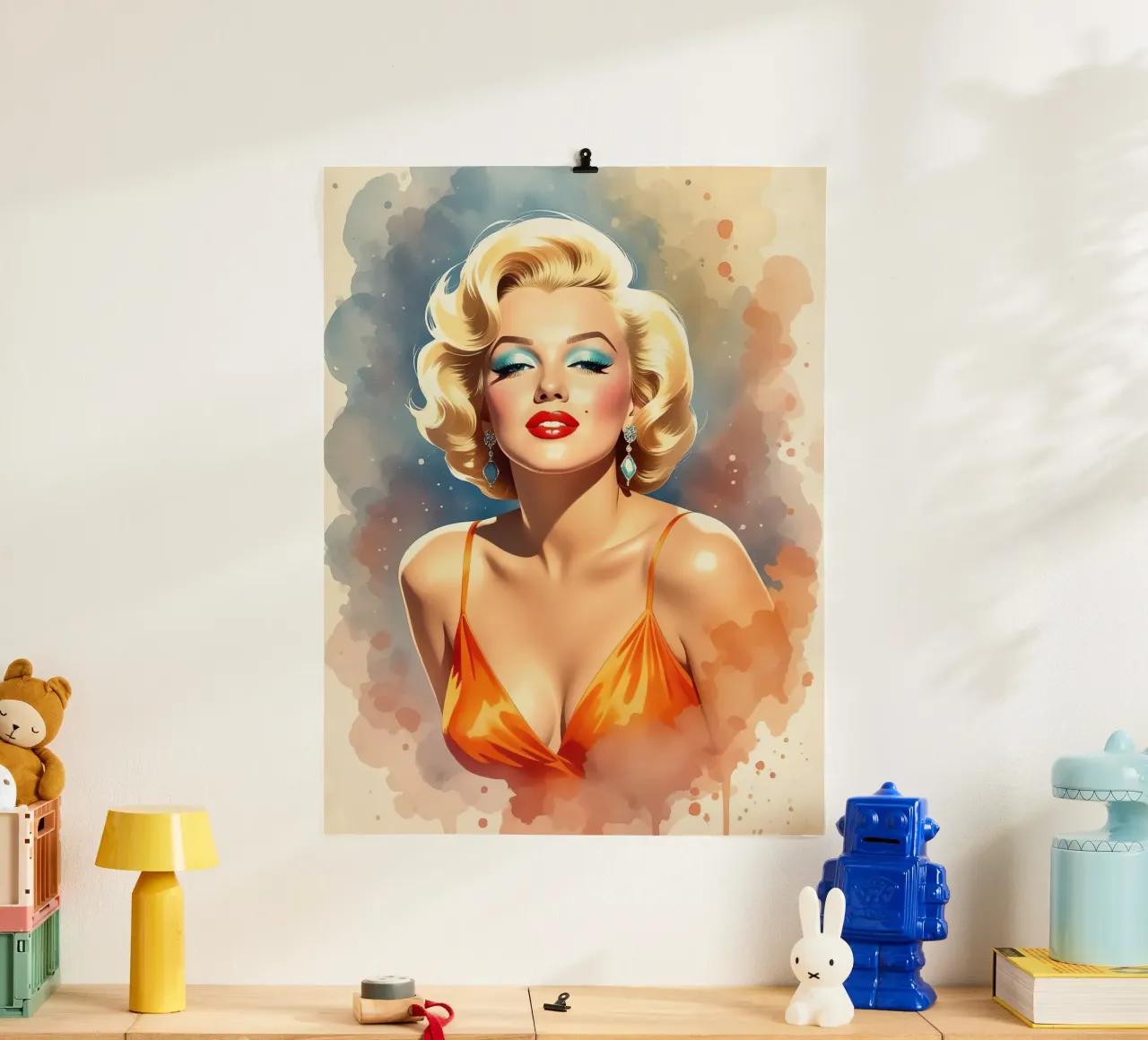 Marilyn Monroe poster da 🎁 NOBELART