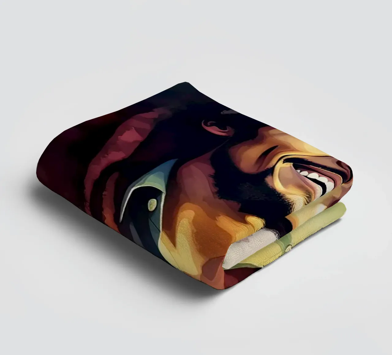 Bob Marley in acquerello asciugamano da bagno da 🎁 NOBELART