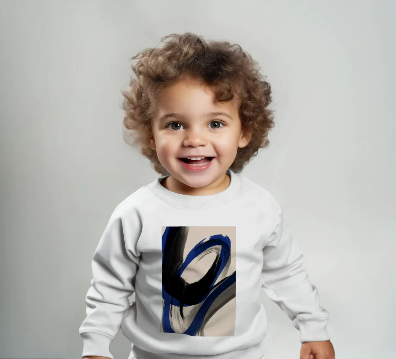 Black And Blue No 2 felpa neonato da treechild