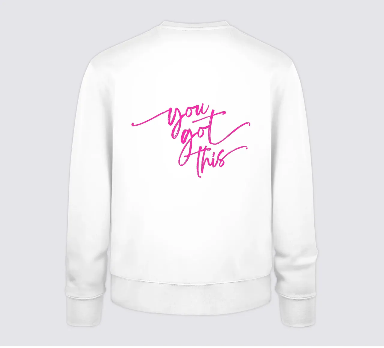 You Got This - Tipografia motivazionale preppy script felpa da Dominique Vari Words