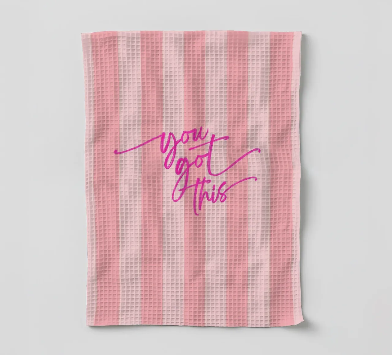 You Got This - Motivationnel Preppy Script Typographie torchon de Dominique Vari Words