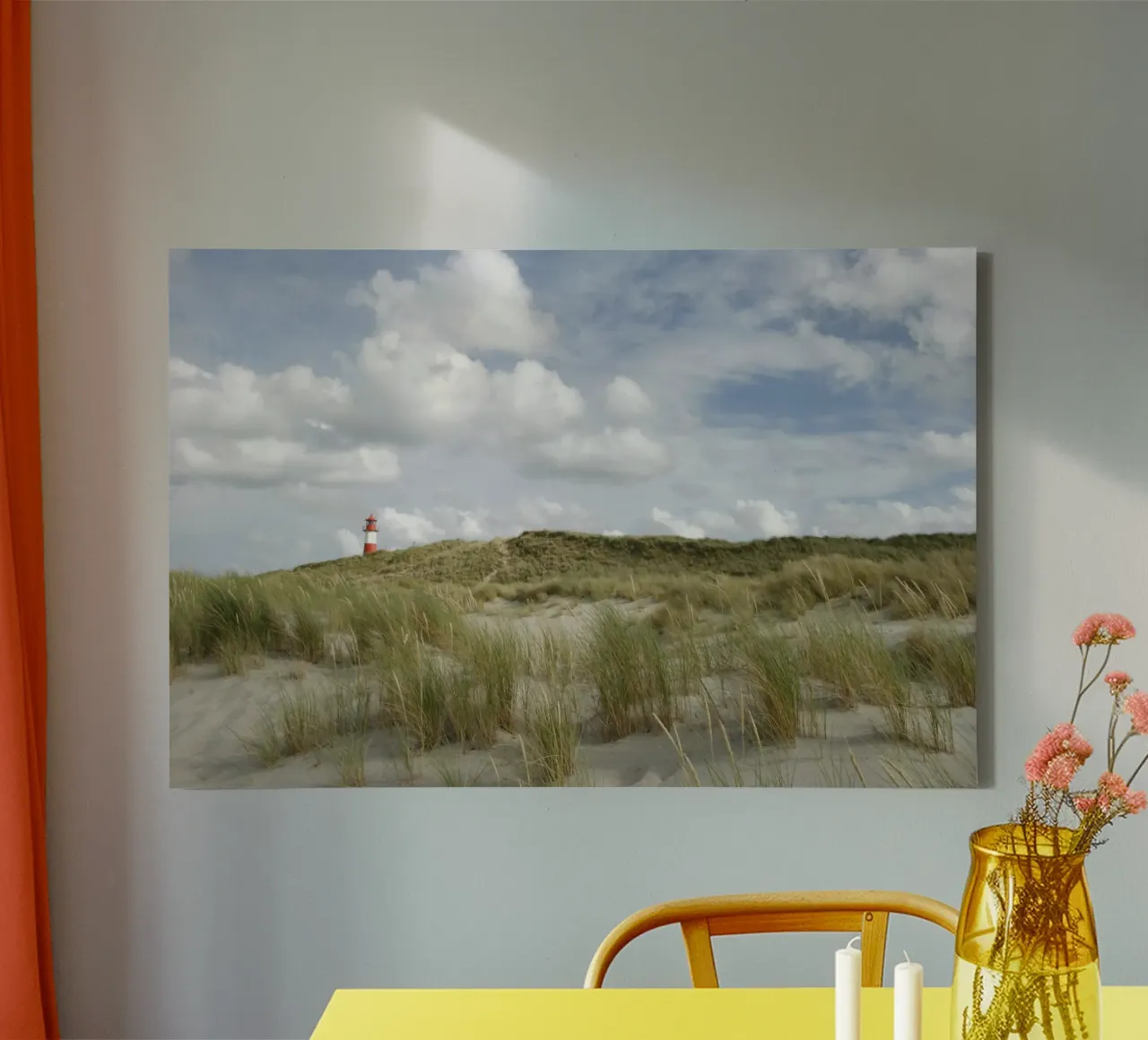 Leuchtturm  Sylt 02 canvas by eyes & tries