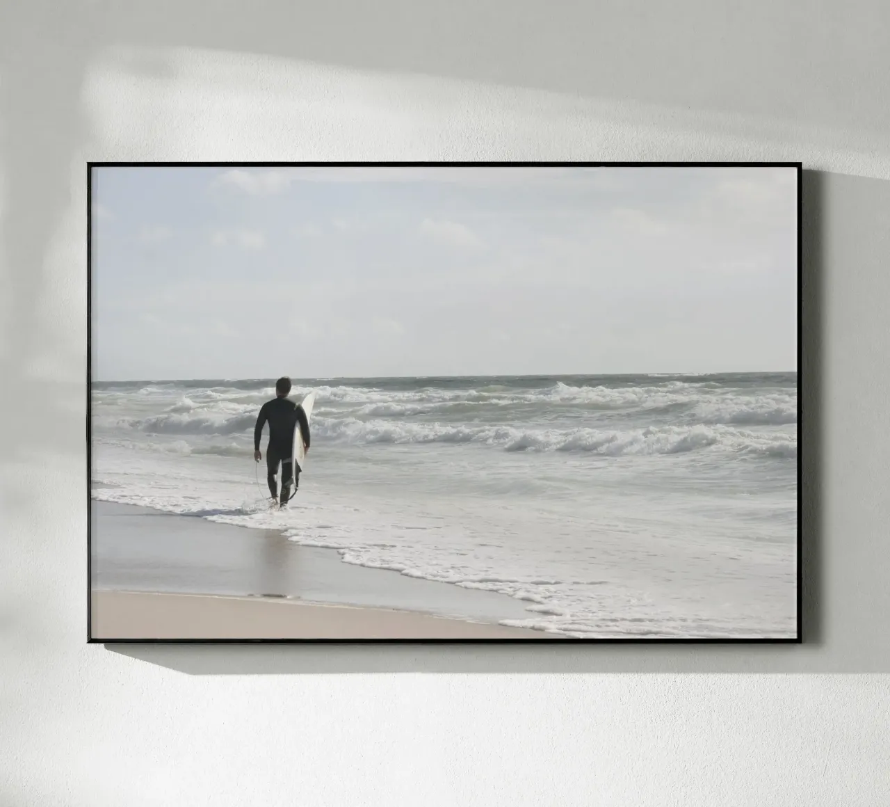 Surfer acrylic glass by eyes & tries