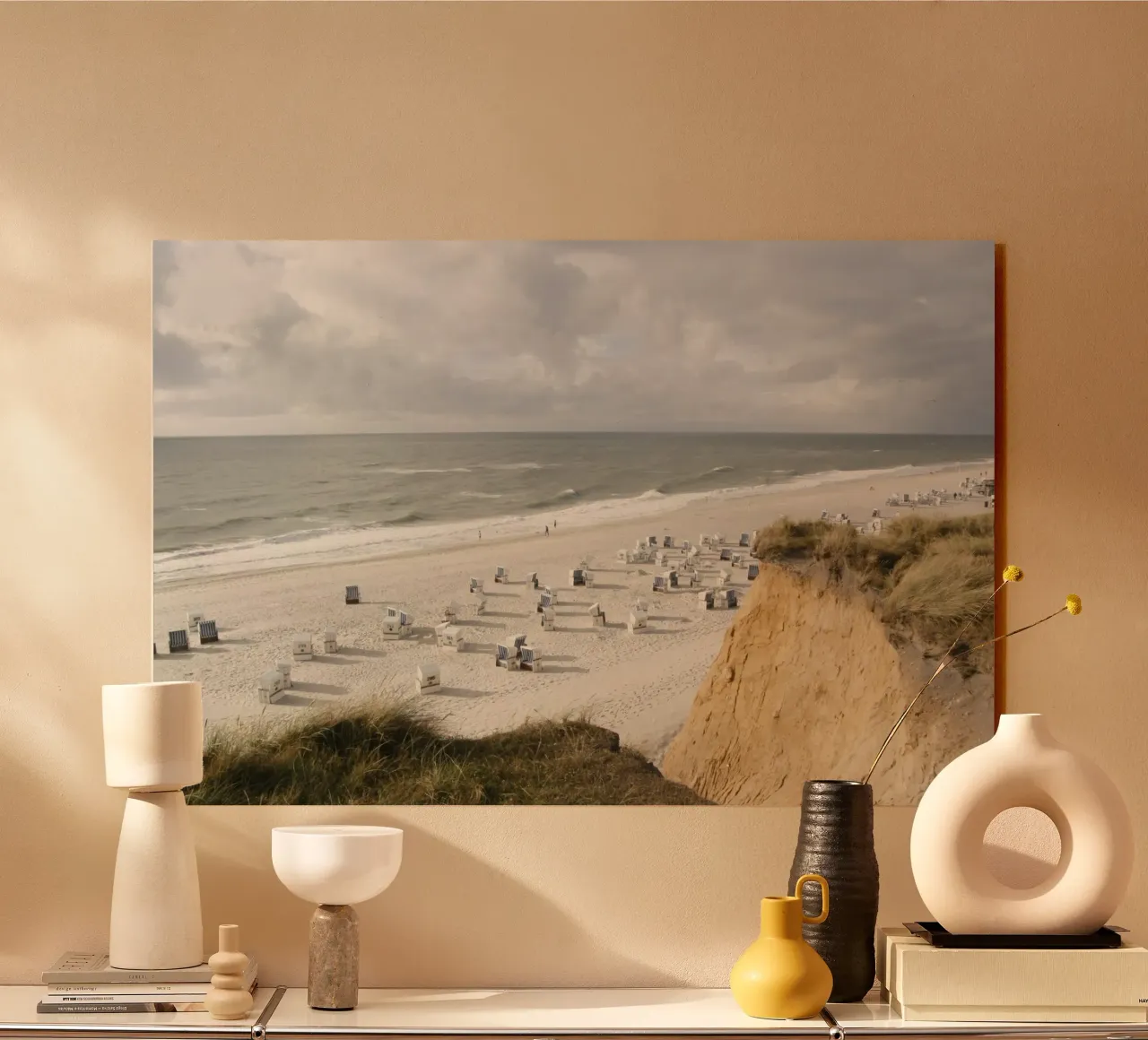 Weißes Kliff Sylt 01 plexiglass da eyes & tries