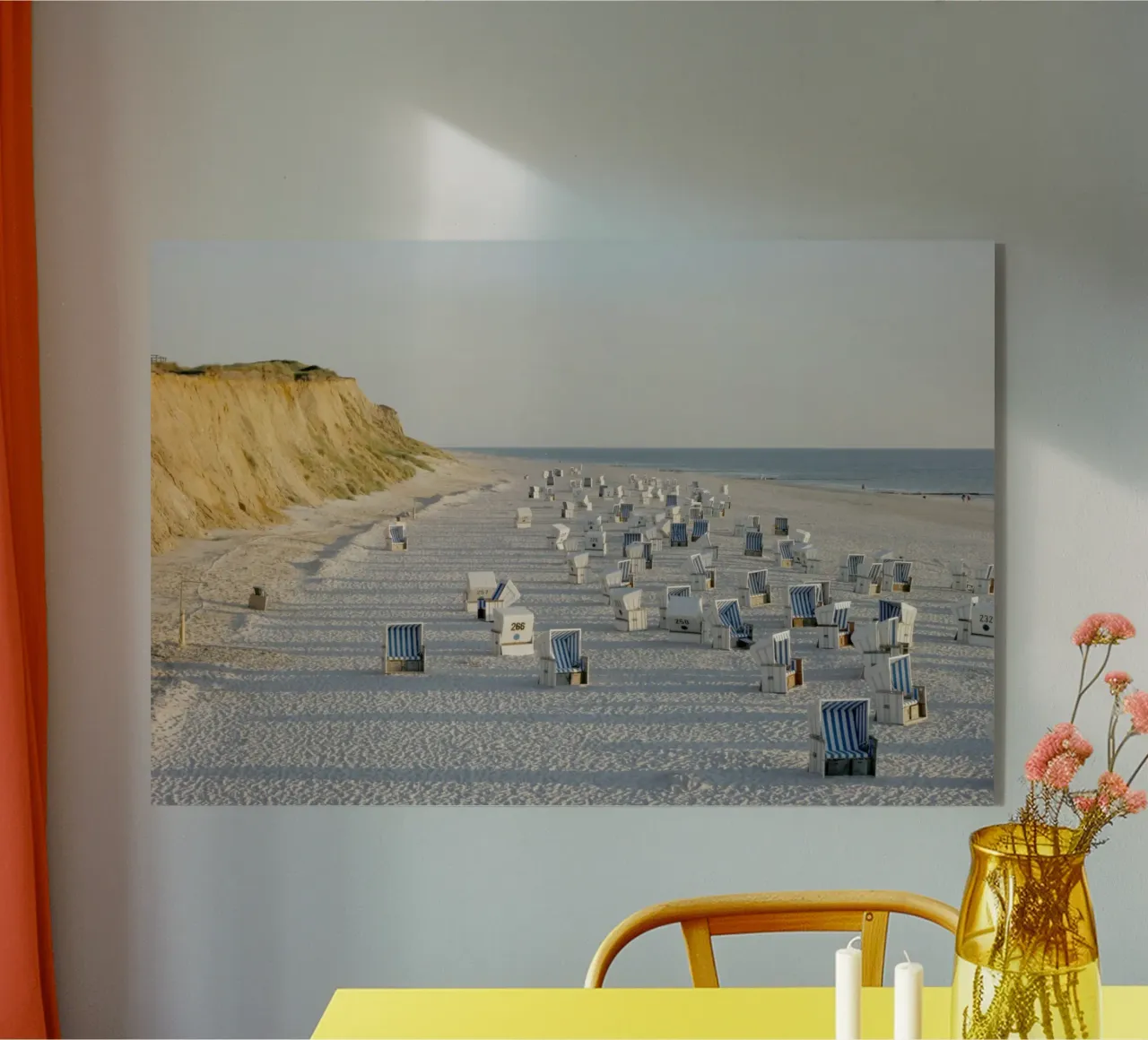 Weißes Kliff Sylt 02 plexiglass da eyes & tries