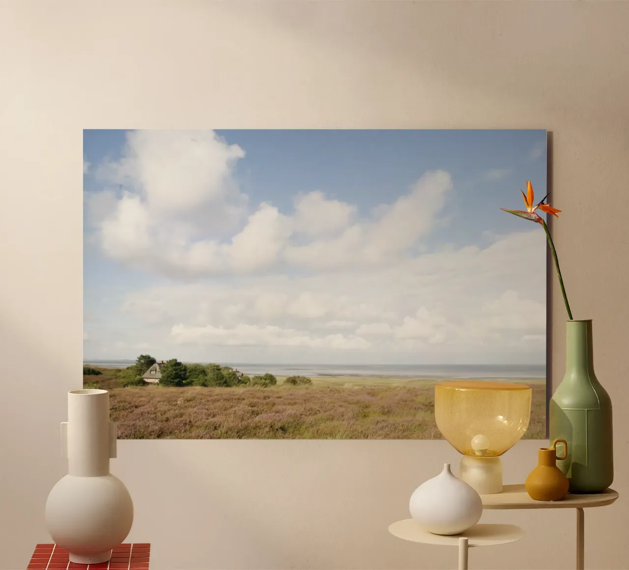 Paesaggio Sylt alluminio dibond da eyes & tries