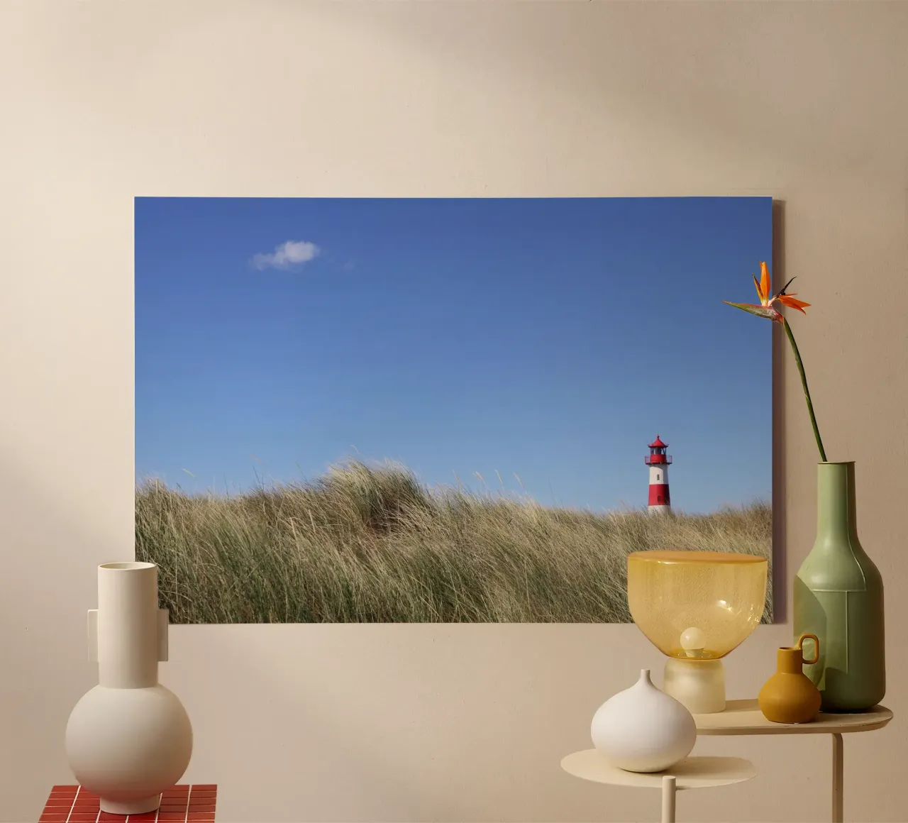 Lighthouse Sylt 03 canvas by eyes & tries