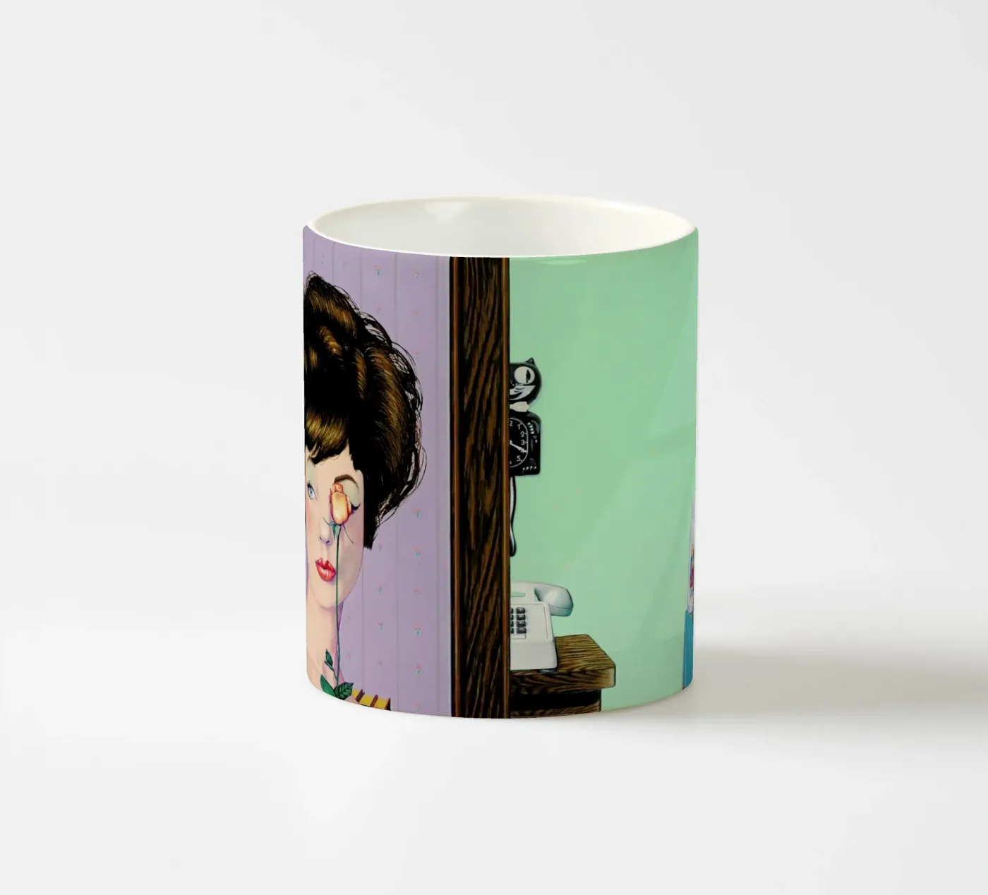 glow ceramic mug by Doug Smock
