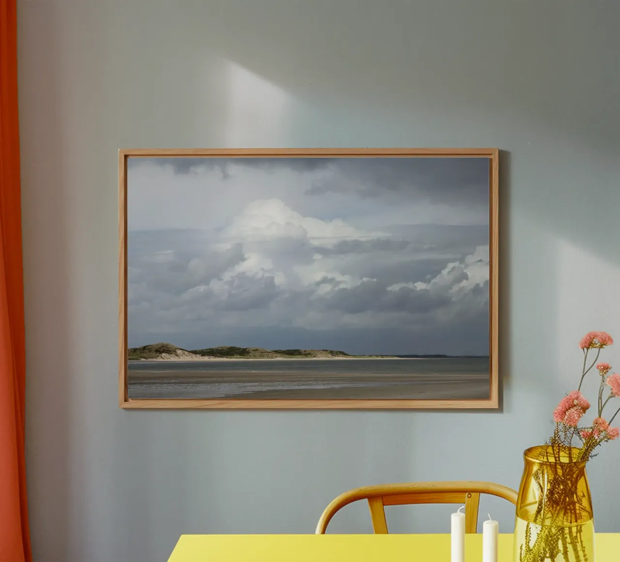 Mare di Wadden Sylt alluminio dibond da eyes & tries