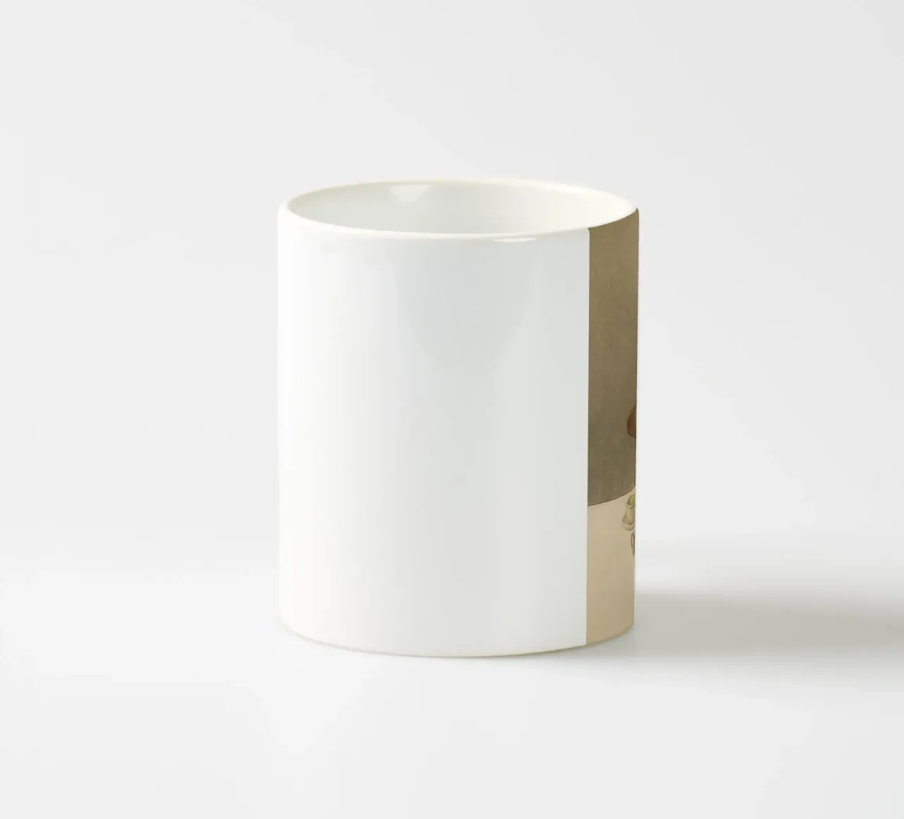 cat thinking tazza in ceramica da ryan